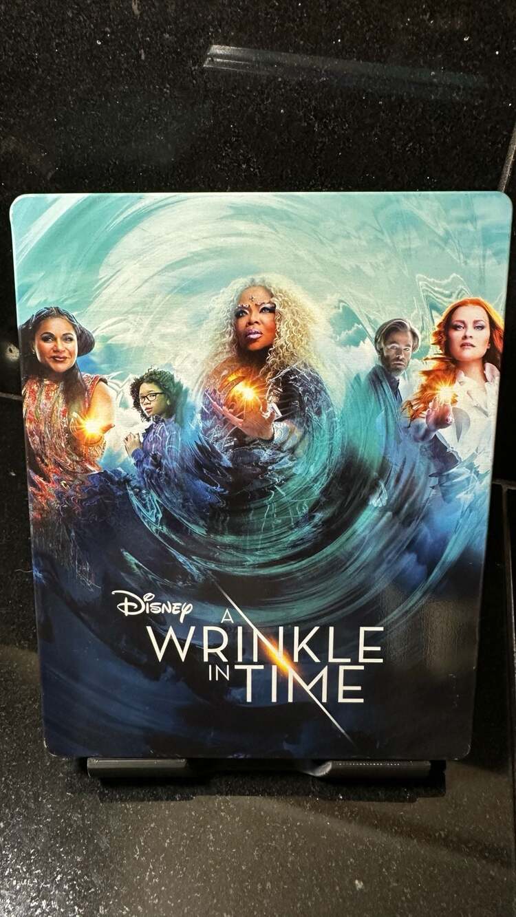 Disney A Wrinkle In Time Steelbook Blu-ray DVD Combo